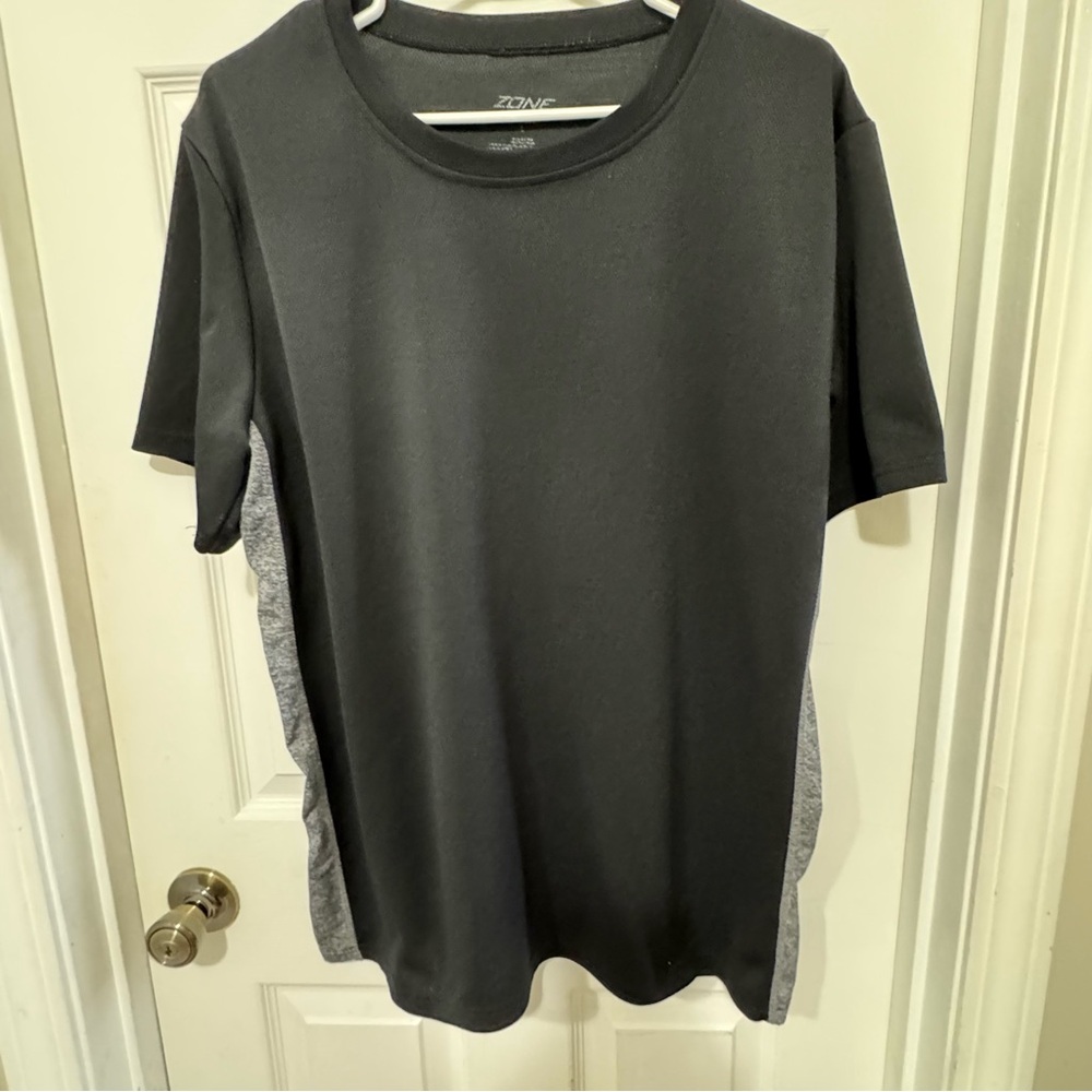 Zone Pro Charcoal Gray Short Sleeve Tee